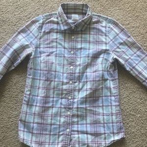 Jcrew button down boy shirt size 0